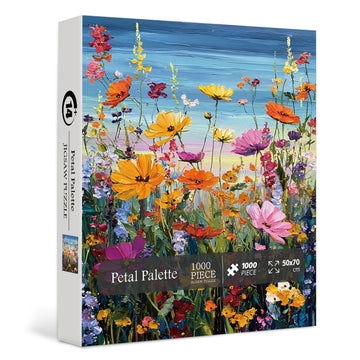 Blütenpalette Puzzle 1000 Stücke